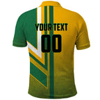 Personalized Australia Soccer Kangaroo Polo Shirt Australia Flag Athletic Mascot Boxing Kangaroo