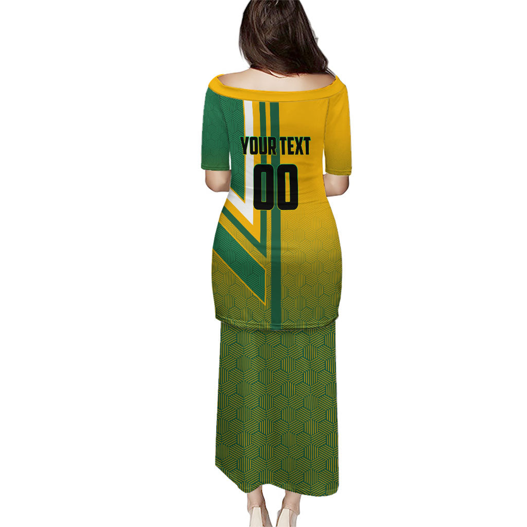 Personalized Australia Soccer Kangaroo Puletasi Australia Flag Athletic Mascot Boxing Kangaroo