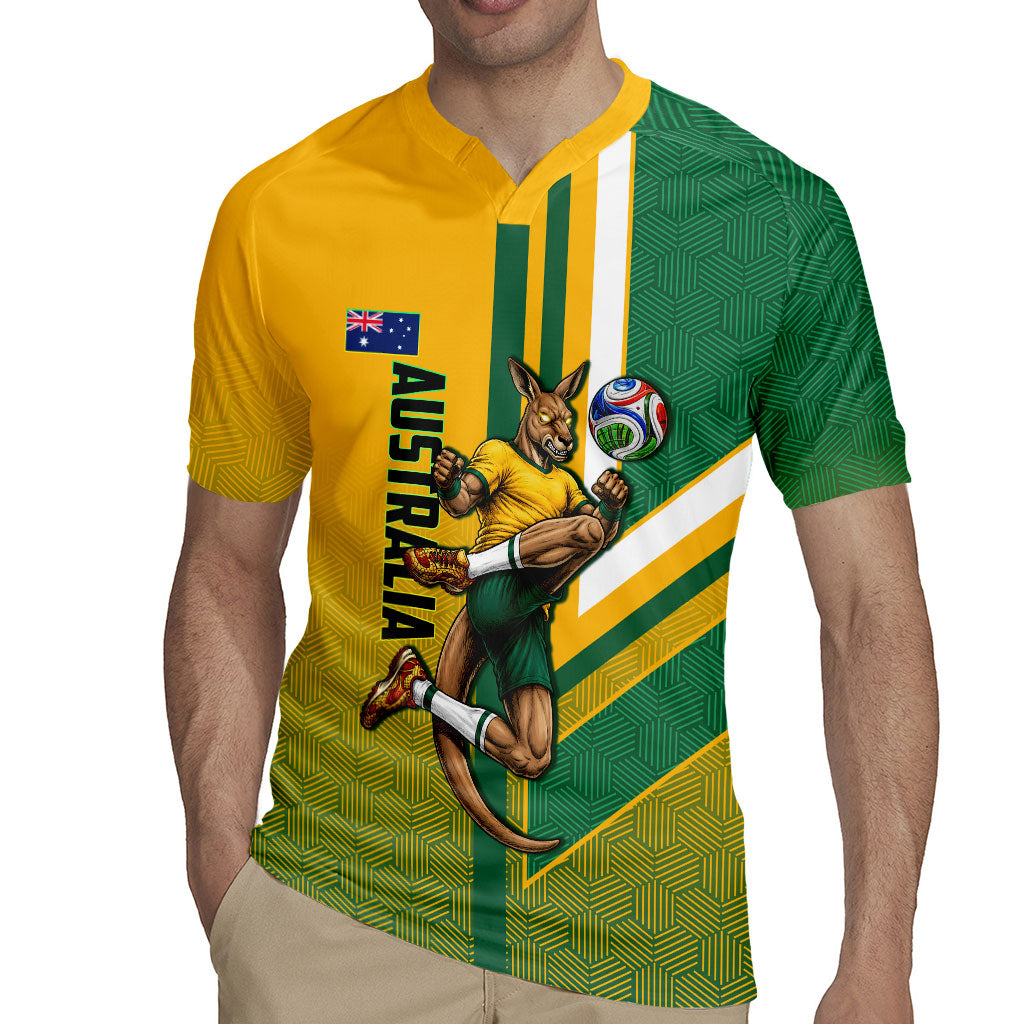 Personalized Australia Soccer Kangaroo Rugby Jersey Australia Flag Athletic Mascot Boxing Kangaroo