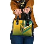 Personalized Australia Soccer Kangaroo Shoulder Handbag Australia Flag Athletic Mascot Boxing Kangaroo