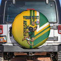 Personalized Australia Soccer Kangaroo Spare Tire Cover Australia Flag Athletic Mascot Boxing Kangaroo