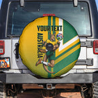 Personalized Australia Soccer Kangaroo Spare Tire Cover Australia Flag Athletic Mascot Boxing Kangaroo