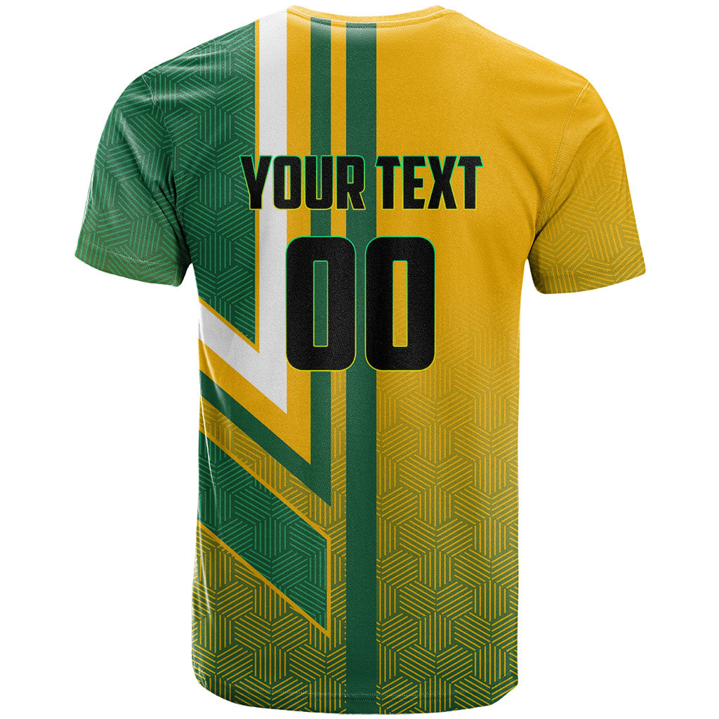 Personalized Australia Soccer Kangaroo T Shirt Australia Flag Athletic Mascot Boxing Kangaroo