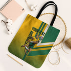 Personalized Australia Soccer Kangaroo Tote Bag Australia Flag Athletic Mascot Boxing Kangaroo
