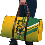 Personalized Australia Soccer Kangaroo Travel Bag Australia Flag Athletic Mascot Boxing Kangaroo