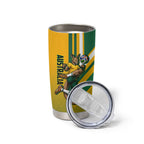 Personalized Australia Soccer Kangaroo Tumbler Cup Australia Flag Athletic Mascot Boxing Kangaroo