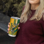 Personalized Australia Soccer Kangaroo Tumbler Cup Australia Flag Athletic Mascot Boxing Kangaroo