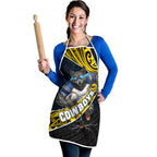 North Queensland Cowboys Rugby Apron Tribal Polynesian Power Art - Lightning Mascot