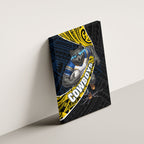 North Queensland Cowboys Rugby Canvas Wall Art Tribal Polynesian Power Art - Lightning Mascot