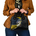 North Queensland Cowboys Rugby Shoulder Handbag Tribal Polynesian Power Art - Lightning Mascot