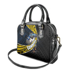 North Queensland Cowboys Rugby Shoulder Handbag Tribal Polynesian Power Art - Lightning Mascot