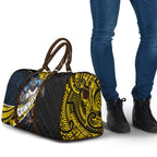 North Queensland Cowboys Rugby Travel Bag Tribal Polynesian Power Art - Lightning Mascot