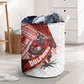 Redcliffe Dolphins NRL Rugby Laundry Basket Tribal Polynesian Power Art - Lightning Mascot