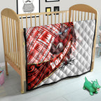 Redcliffe Dolphins NRL Rugby Quilt Tribal Polynesian Power Art - Lightning Mascot
