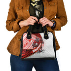 Redcliffe Dolphins NRL Rugby Shoulder Handbag Tribal Polynesian Power Art - Lightning Mascot