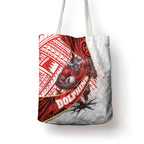Redcliffe Dolphins NRL Rugby Tote Bag Tribal Polynesian Power Art - Lightning Mascot