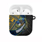 Parramatta Eels Rugby AirPods Case Tribal Polynesian Power Art - Lightning Mascot