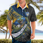 Parramatta Eels Rugby Hawaiian Shirt Tribal Polynesian Power Art - Lightning Mascot