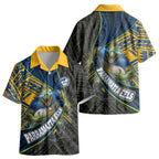 Parramatta Eels Rugby Kid Hawaiian Shirt Tribal Polynesian Power Art - Lightning Mascot