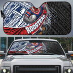 Sydney Roosters Rugby Mascot Auto Sun Shade Tribal Polynesian Power Art - Lightning Mascot