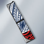 Sydney Roosters Rugby Mascot Auto Sun Shade Tribal Polynesian Power Art - Lightning Mascot