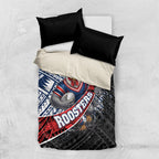 Sydney Roosters Rugby Mascot Bedding Set Tribal Polynesian Power Art - Lightning Mascot