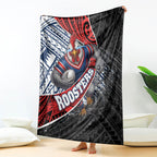 Sydney Roosters Rugby Mascot Blanket Tribal Polynesian Power Art - Lightning Mascot