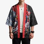 Sydney Roosters Rugby Mascot Kimono Tribal Polynesian Power Art - Lightning Mascot