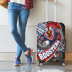 Sydney Roosters Rugby Mascot Luggage Cover Tribal Polynesian Power Art - Lightning Mascot