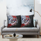 Sydney Roosters Rugby Mascot Pillow Cover Tribal Polynesian Power Art - Lightning Mascot