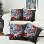 Sydney Roosters Rugby Mascot Pillow Cover Tribal Polynesian Power Art - Lightning Mascot