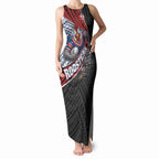 Sydney Roosters Rugby Mascot Tank Maxi Dress Tribal Polynesian Power Art - Lightning Mascot