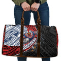 Sydney Roosters Rugby Mascot Travel Bag Tribal Polynesian Power Art - Lightning Mascot