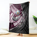 Manly Warringah Sea Eagles Rugby Mascot Blanket Tribal Polynesian Power Art - Lightning Mascot