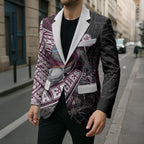 Manly Warringah Sea Eagles Rugby Mascot Blazer Tribal Polynesian Power Art - Lightning Mascot