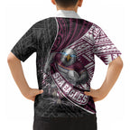 Manly Warringah Sea Eagles Rugby Mascot Hawaiian Shirt Tribal Polynesian Power Art - Lightning Mascot