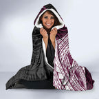Manly Warringah Sea Eagles Rugby Mascot Hooded Blanket Tribal Polynesian Power Art - Lightning Mascot