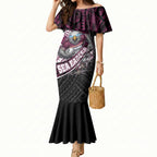 Manly Warringah Sea Eagles Rugby Mascot Mermaid Dress Tribal Polynesian Power Art - Lightning Mascot