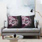 Manly Warringah Sea Eagles Rugby Mascot Pillow Cover Tribal Polynesian Power Art - Lightning Mascot