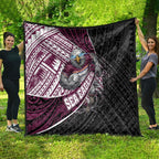 Manly Warringah Sea Eagles Rugby Mascot Quilt Tribal Polynesian Power Art - Lightning Mascot