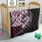 Manly Warringah Sea Eagles Rugby Mascot Quilt Tribal Polynesian Power Art - Lightning Mascot