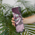 Manly Warringah Sea Eagles Rugby Mascot Skinny Tumbler Tribal Polynesian Power Art - Lightning Mascot