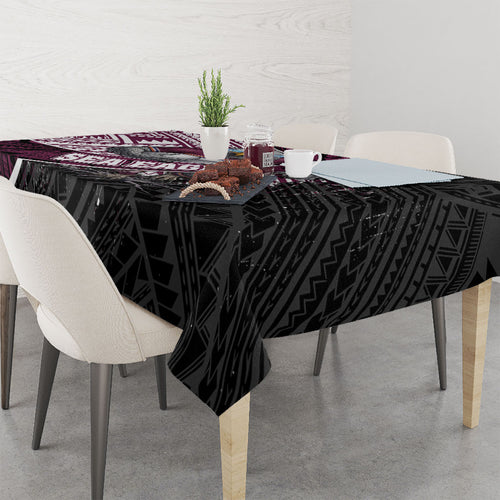 Manly Warringah Sea Eagles Rugby Mascot Tablecloth Tribal Polynesian Power Art - Lightning Mascot