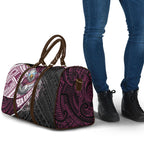 Manly Warringah Sea Eagles Rugby Mascot Travel Bag Tribal Polynesian Power Art - Lightning Mascot