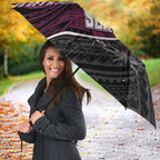 Manly Warringah Sea Eagles Rugby Mascot Umbrella Tribal Polynesian Power Art - Lightning Mascot