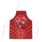 Dolphins Rugby Mascot Apron Australian Rugby Culture - Tribal Inspired Dolphin