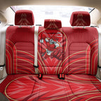 Dolphins Rugby Mascot Back Car Seat Cover Australian Rugby Culture - Tribal Inspired Dolphin