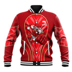 Dolphins Rugby Mascot Baseball Jacket Australian Rugby Culture - Tribal Inspired Dolphin