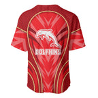 Dolphins Rugby Mascot Baseball Jersey Australian Rugby Culture - Tribal Inspired Dolphin