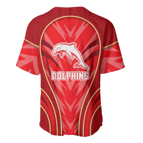 Dolphins Rugby Mascot Baseball Jersey Australian Rugby Culture - Tribal Inspired Dolphin